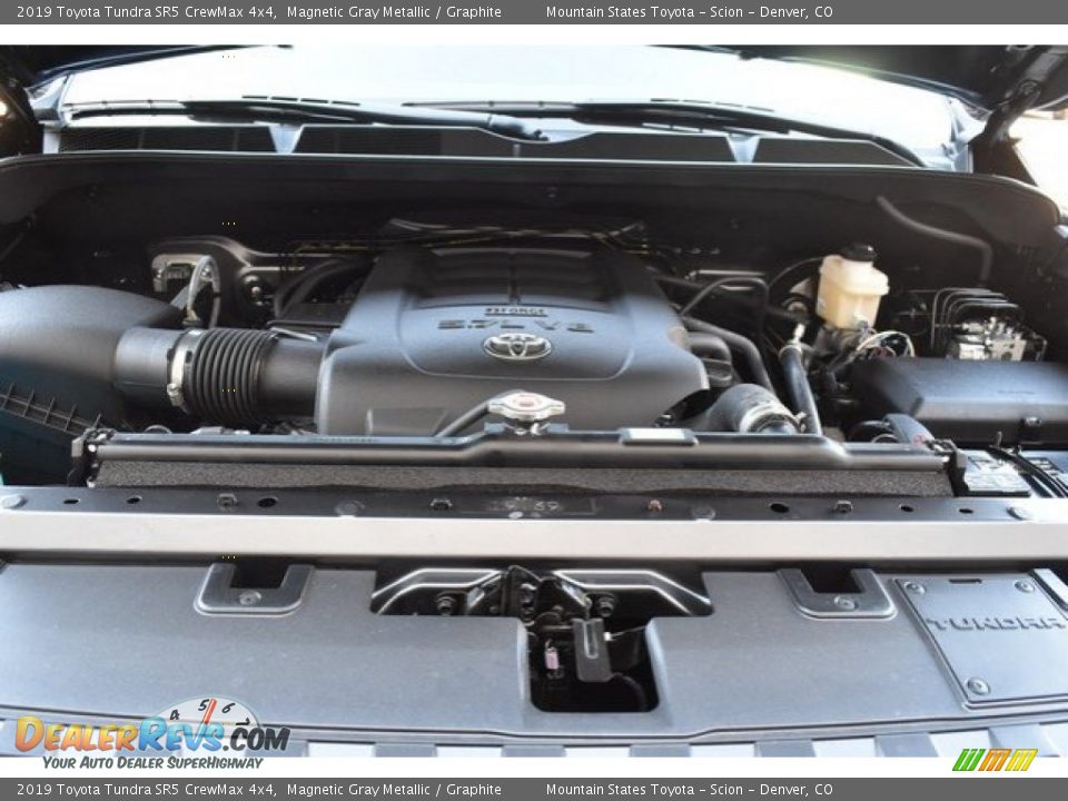 2019 Toyota Tundra SR5 CrewMax 4x4 Magnetic Gray Metallic / Graphite Photo #32