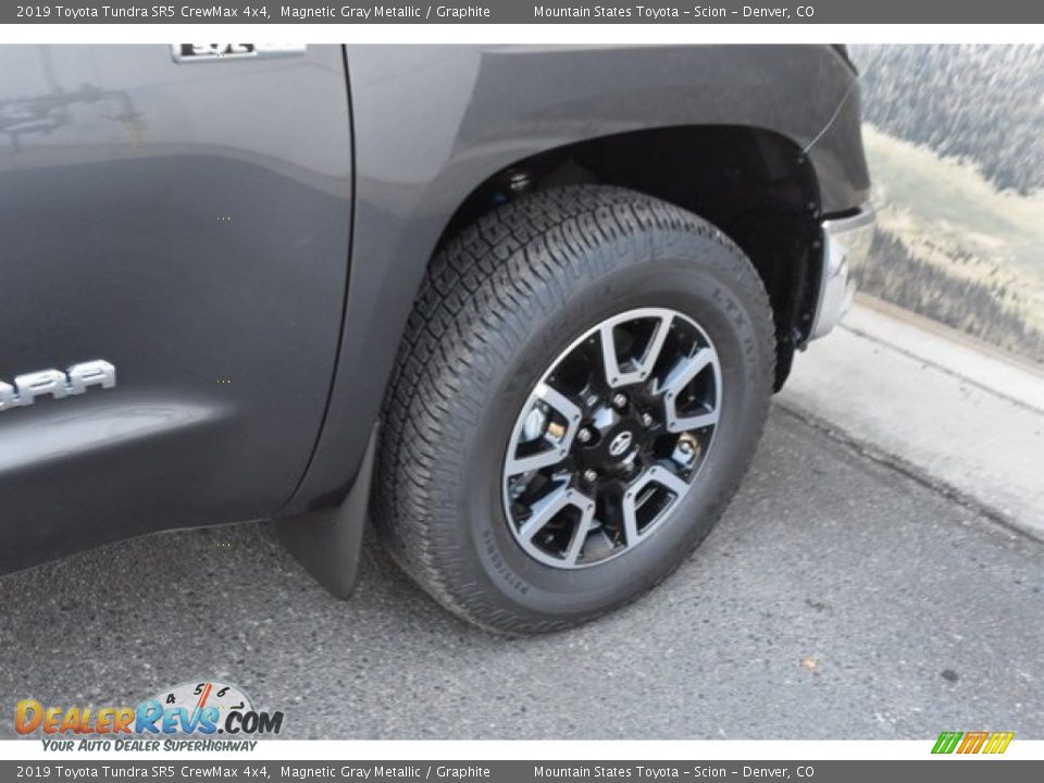2019 Toyota Tundra SR5 CrewMax 4x4 Magnetic Gray Metallic / Graphite Photo #36
