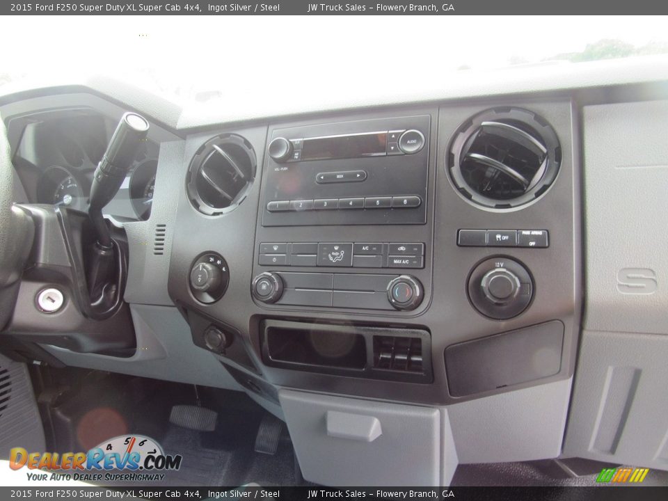2015 Ford F250 Super Duty XL Super Cab 4x4 Ingot Silver / Steel Photo #13