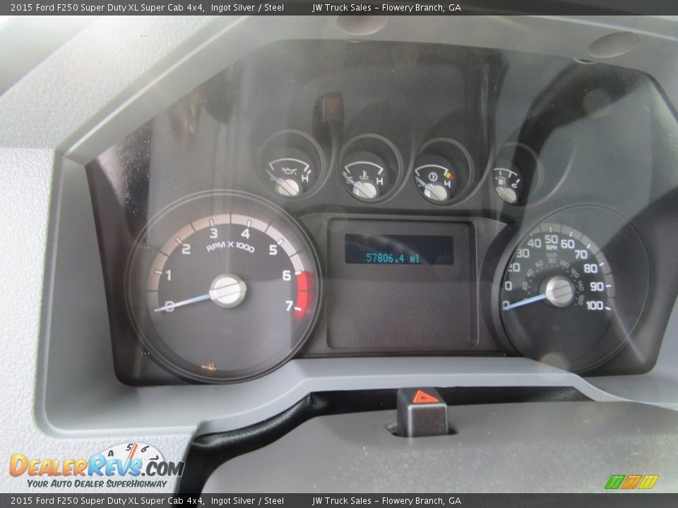 2015 Ford F250 Super Duty XL Super Cab 4x4 Ingot Silver / Steel Photo #19