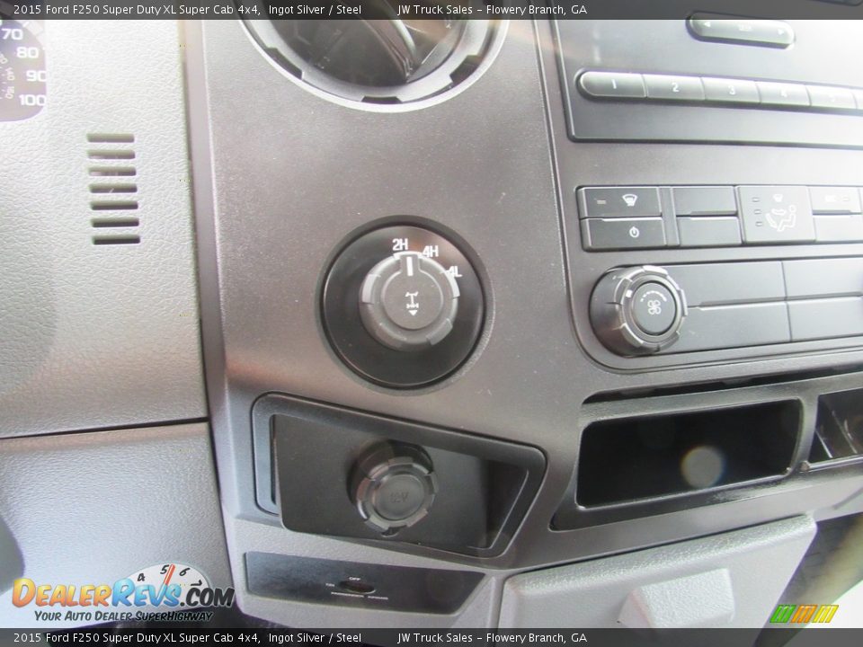 2015 Ford F250 Super Duty XL Super Cab 4x4 Ingot Silver / Steel Photo #20