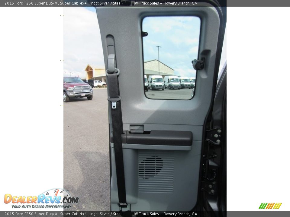 2015 Ford F250 Super Duty XL Super Cab 4x4 Ingot Silver / Steel Photo #25