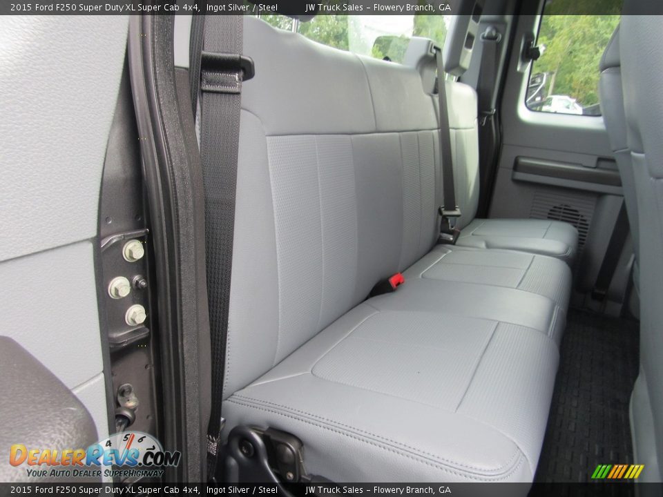 2015 Ford F250 Super Duty XL Super Cab 4x4 Ingot Silver / Steel Photo #26