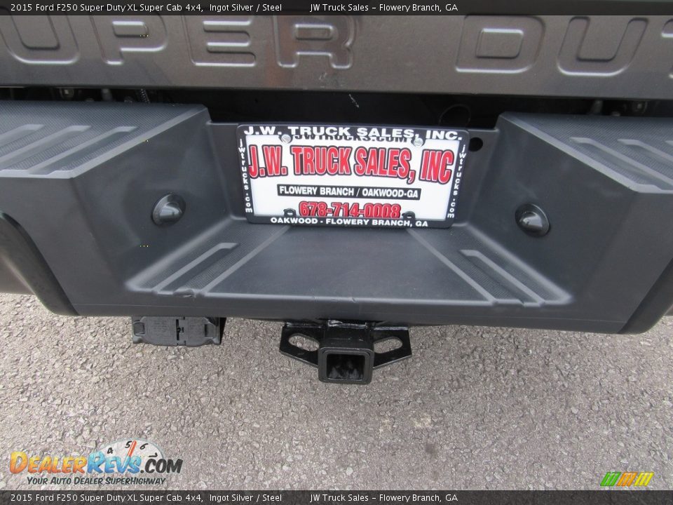 2015 Ford F250 Super Duty XL Super Cab 4x4 Ingot Silver / Steel Photo #29
