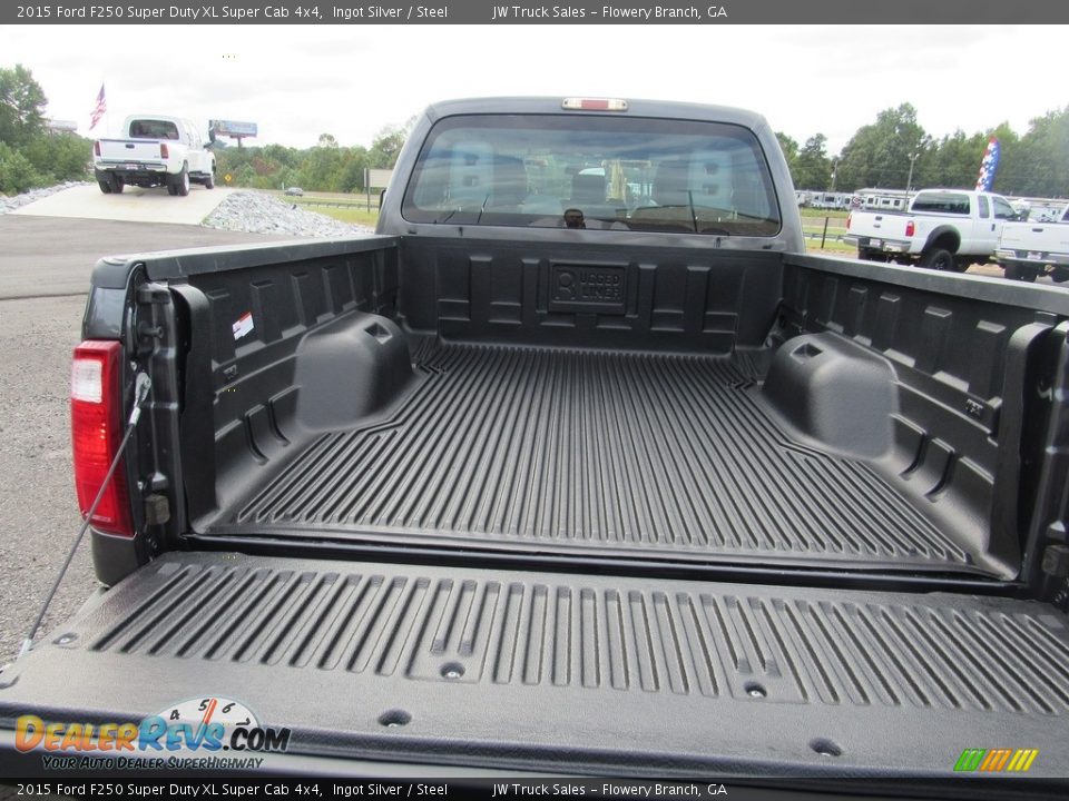 2015 Ford F250 Super Duty XL Super Cab 4x4 Ingot Silver / Steel Photo #30