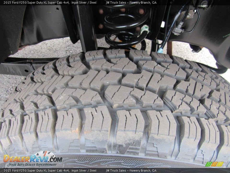 2015 Ford F250 Super Duty XL Super Cab 4x4 Ingot Silver / Steel Photo #36