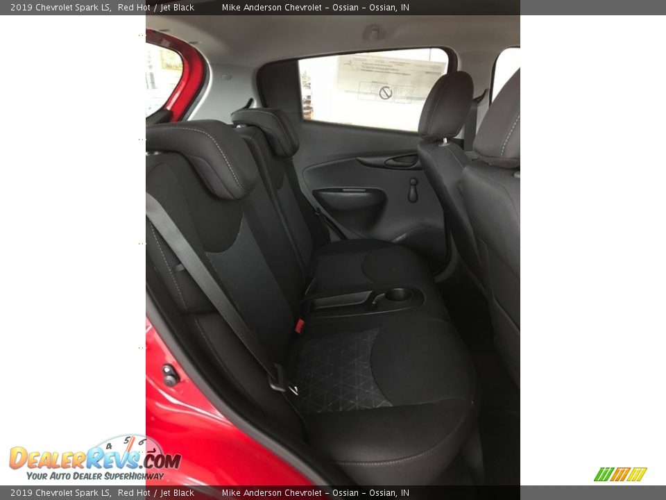2019 Chevrolet Spark LS Red Hot / Jet Black Photo #10