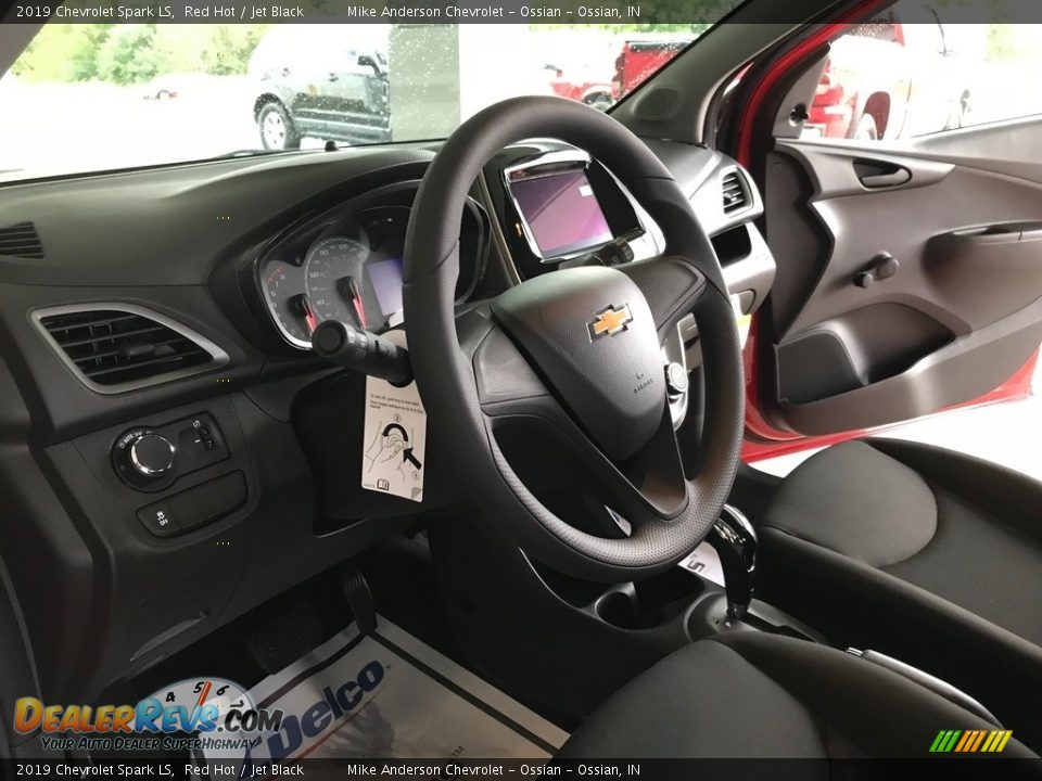 2019 Chevrolet Spark LS Red Hot / Jet Black Photo #12
