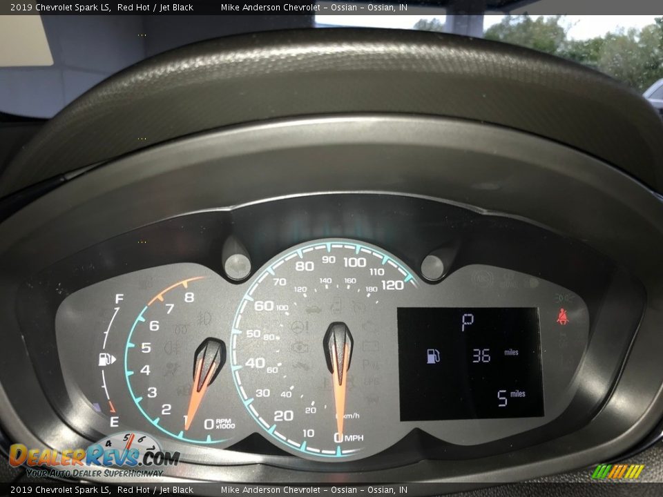 2019 Chevrolet Spark LS Red Hot / Jet Black Photo #15