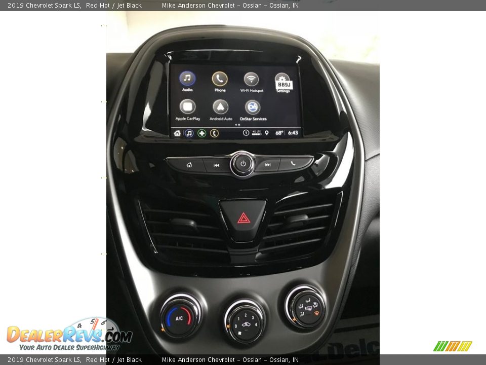 2019 Chevrolet Spark LS Red Hot / Jet Black Photo #16