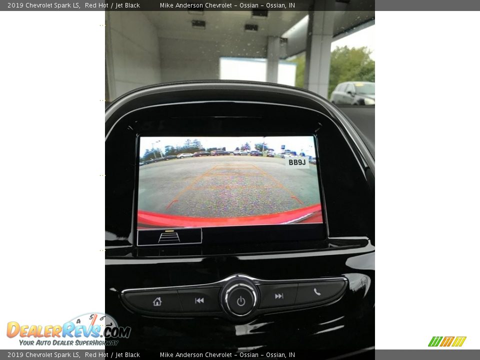 2019 Chevrolet Spark LS Red Hot / Jet Black Photo #17