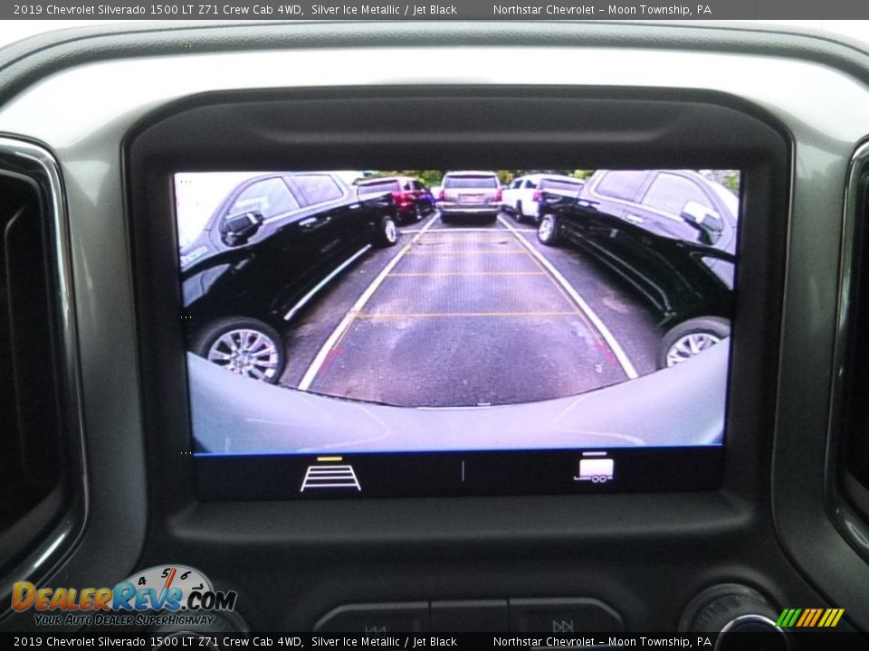 2019 Chevrolet Silverado 1500 LT Z71 Crew Cab 4WD Silver Ice Metallic / Jet Black Photo #18