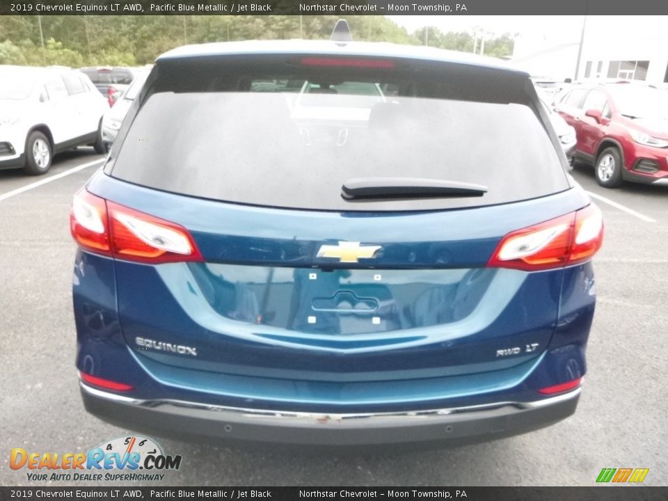 2019 Chevrolet Equinox LT AWD Pacific Blue Metallic / Jet Black Photo #4