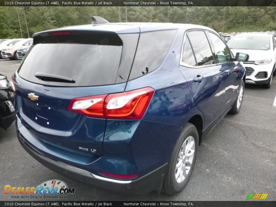 2019 Chevrolet Equinox LT AWD Pacific Blue Metallic / Jet Black Photo #5