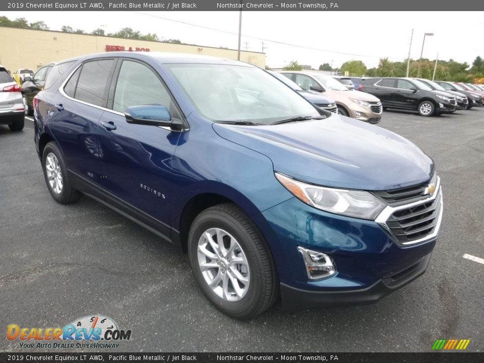 2019 Chevrolet Equinox LT AWD Pacific Blue Metallic / Jet Black Photo #7