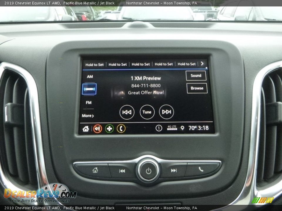 2019 Chevrolet Equinox LT AWD Pacific Blue Metallic / Jet Black Photo #17
