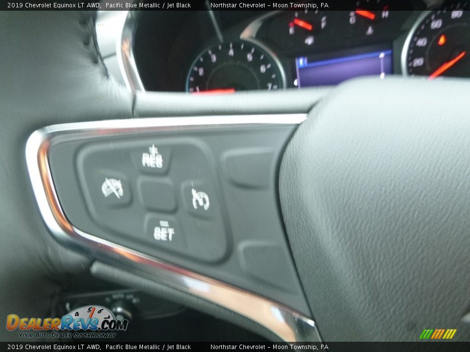 2019 Chevrolet Equinox LT AWD Pacific Blue Metallic / Jet Black Photo #20