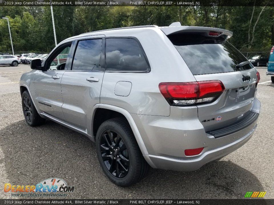 2019 Jeep Grand Cherokee Altitude 4x4 Billet Silver Metallic / Black Photo #4