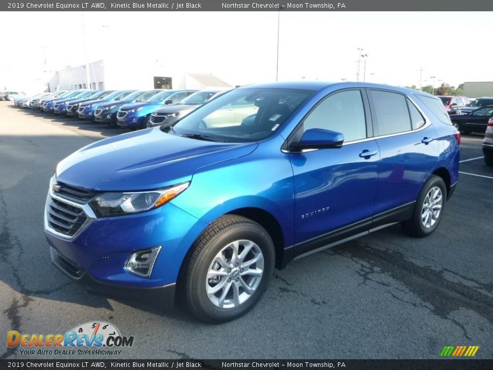 2019 Chevrolet Equinox LT AWD Kinetic Blue Metallic / Jet Black Photo #1
