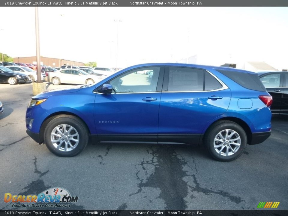 2019 Chevrolet Equinox LT AWD Kinetic Blue Metallic / Jet Black Photo #2