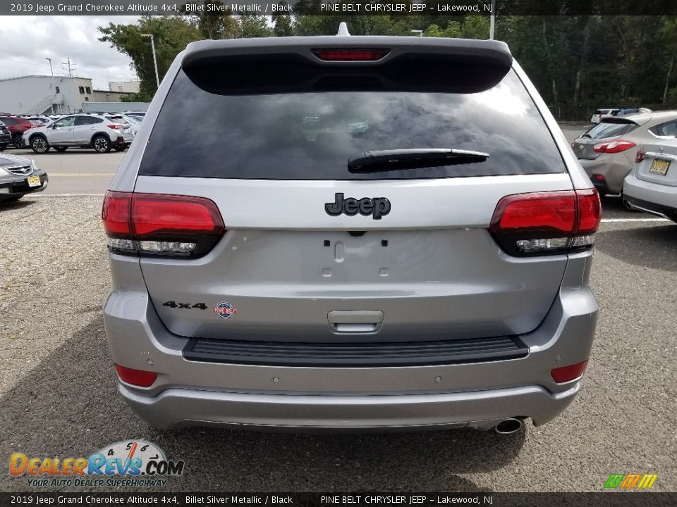 2019 Jeep Grand Cherokee Altitude 4x4 Billet Silver Metallic / Black Photo #5