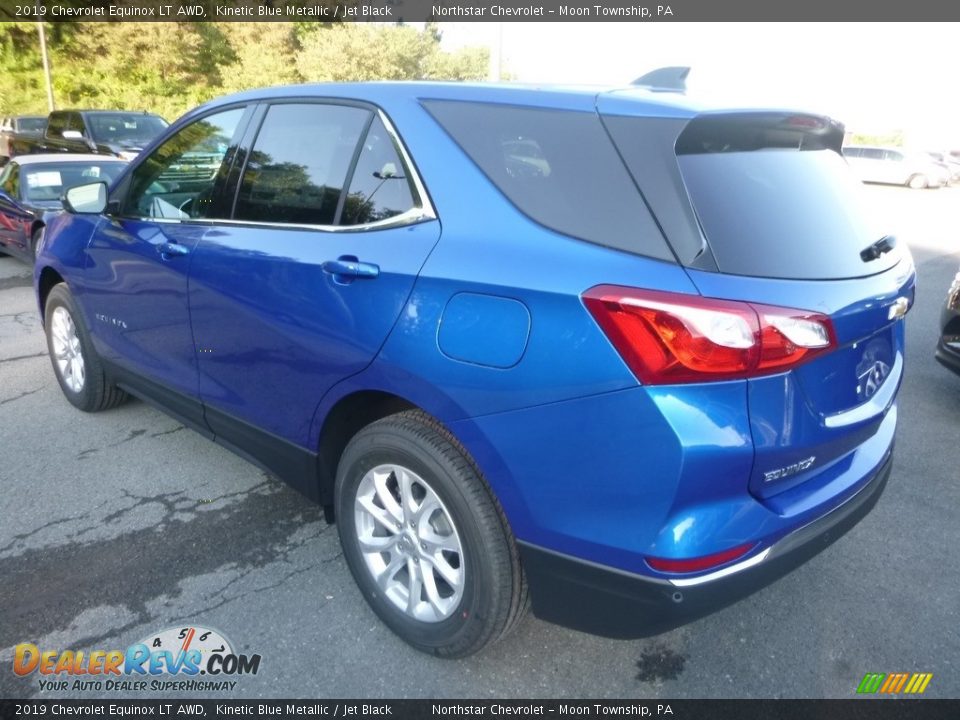 2019 Chevrolet Equinox LT AWD Kinetic Blue Metallic / Jet Black Photo #3