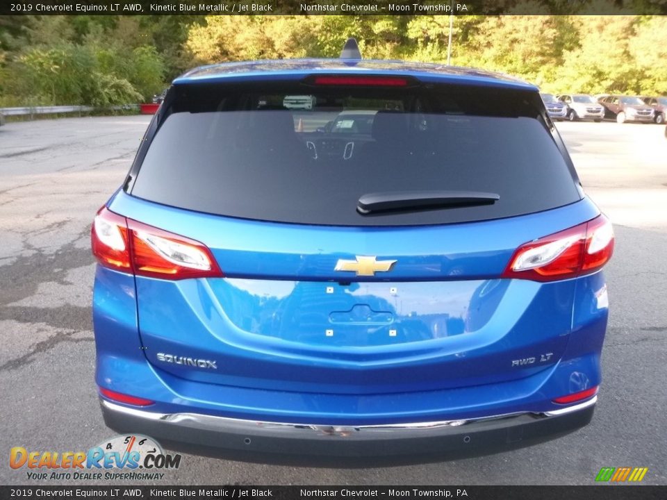 2019 Chevrolet Equinox LT AWD Kinetic Blue Metallic / Jet Black Photo #4