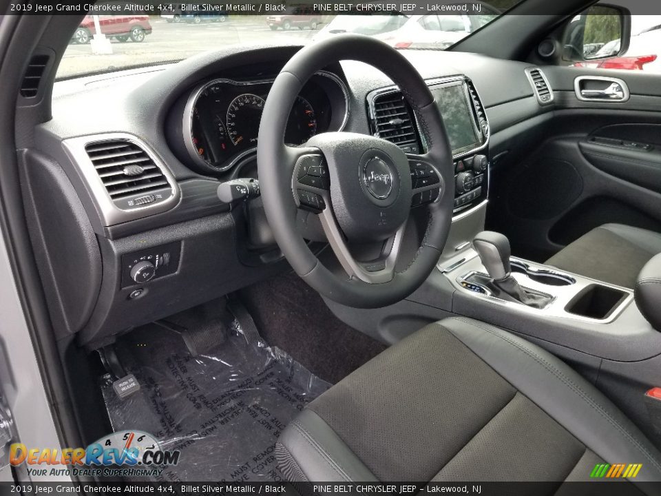 2019 Jeep Grand Cherokee Altitude 4x4 Billet Silver Metallic / Black Photo #7