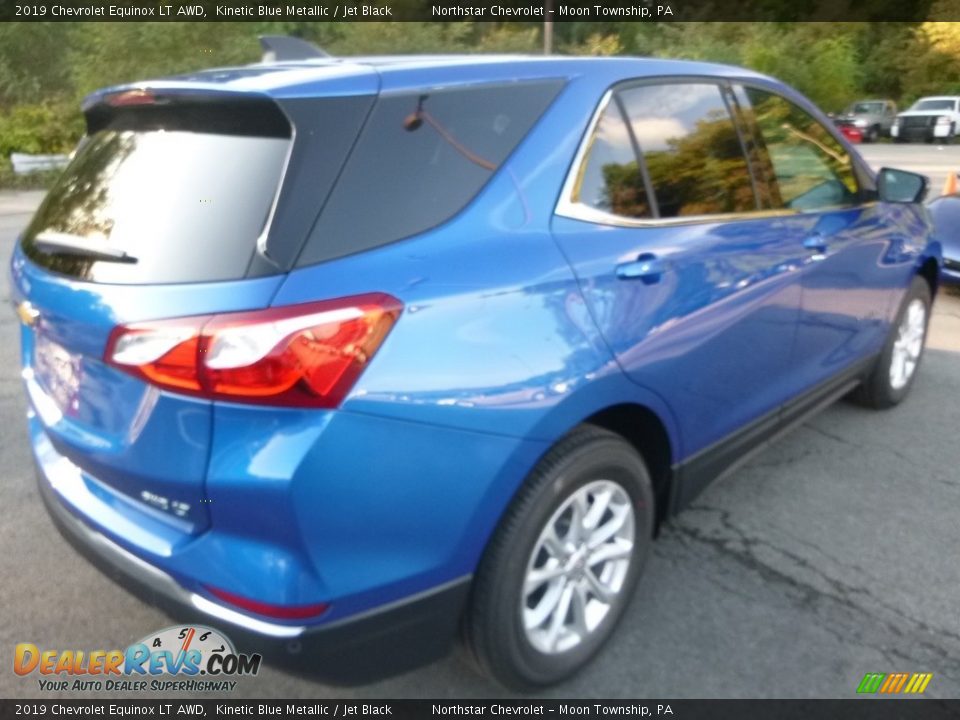 2019 Chevrolet Equinox LT AWD Kinetic Blue Metallic / Jet Black Photo #5