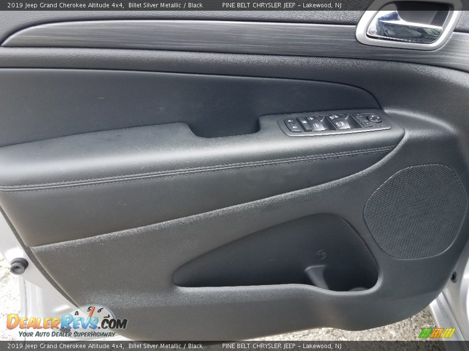 2019 Jeep Grand Cherokee Altitude 4x4 Billet Silver Metallic / Black Photo #8