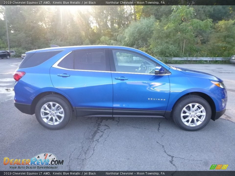 2019 Chevrolet Equinox LT AWD Kinetic Blue Metallic / Jet Black Photo #6