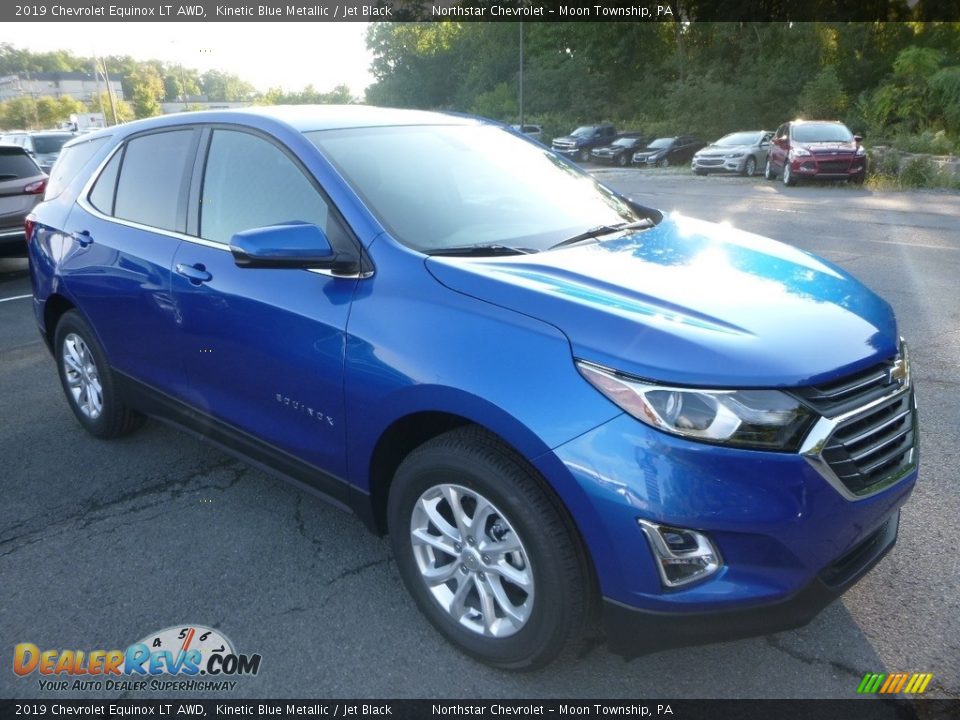 2019 Chevrolet Equinox LT AWD Kinetic Blue Metallic / Jet Black Photo #7