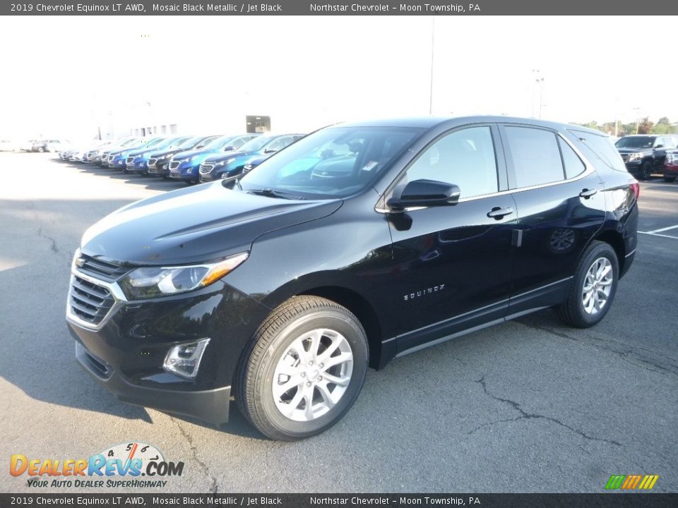 2019 Chevrolet Equinox LT AWD Mosaic Black Metallic / Jet Black Photo #1