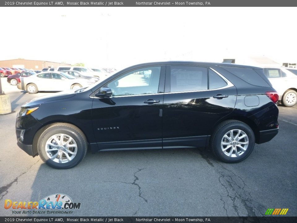 2019 Chevrolet Equinox LT AWD Mosaic Black Metallic / Jet Black Photo #2