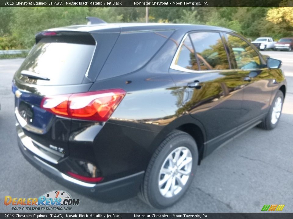 2019 Chevrolet Equinox LT AWD Mosaic Black Metallic / Jet Black Photo #5