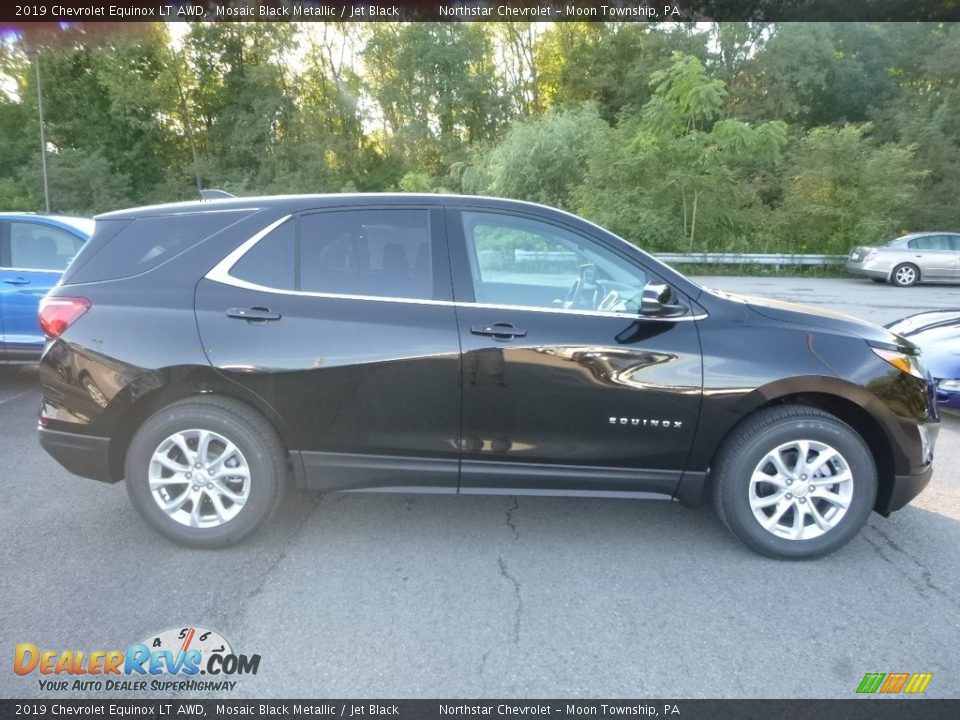 2019 Chevrolet Equinox LT AWD Mosaic Black Metallic / Jet Black Photo #6