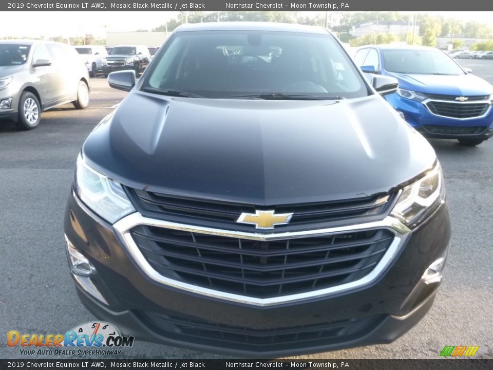 2019 Chevrolet Equinox LT AWD Mosaic Black Metallic / Jet Black Photo #7