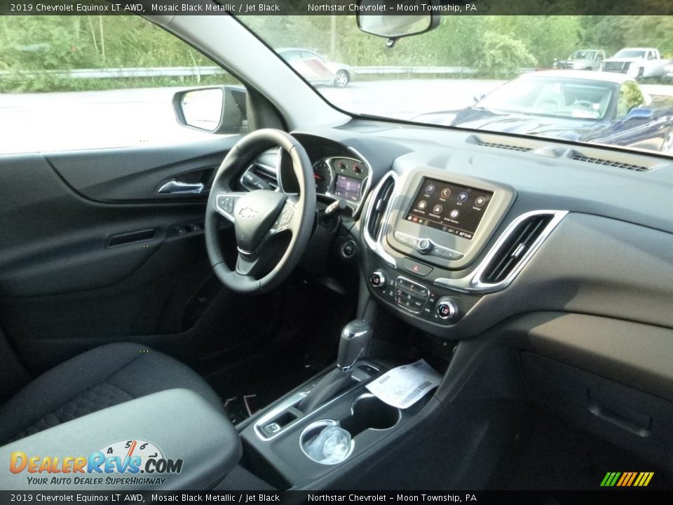 2019 Chevrolet Equinox LT AWD Mosaic Black Metallic / Jet Black Photo #10