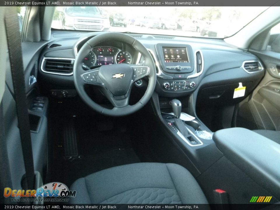 2019 Chevrolet Equinox LT AWD Mosaic Black Metallic / Jet Black Photo #12
