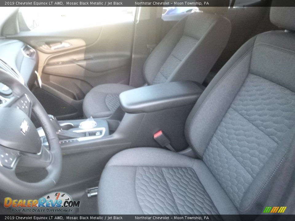 2019 Chevrolet Equinox LT AWD Mosaic Black Metallic / Jet Black Photo #14