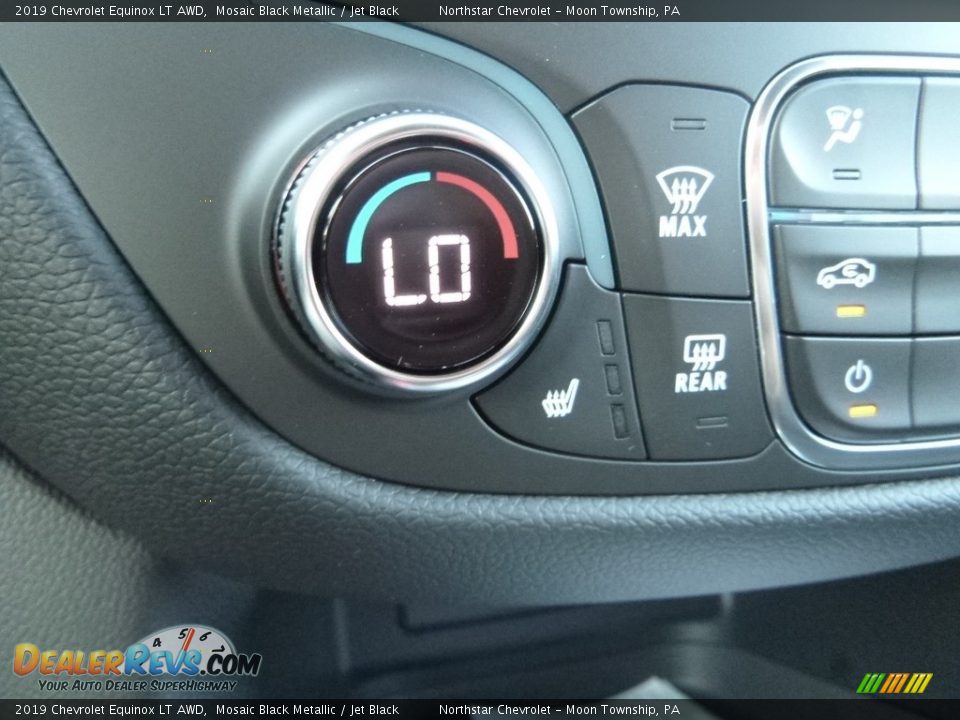 2019 Chevrolet Equinox LT AWD Mosaic Black Metallic / Jet Black Photo #18