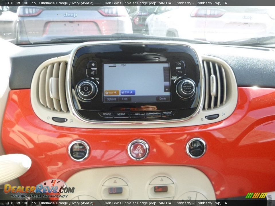 Controls of 2018 Fiat 500 Pop Photo #15