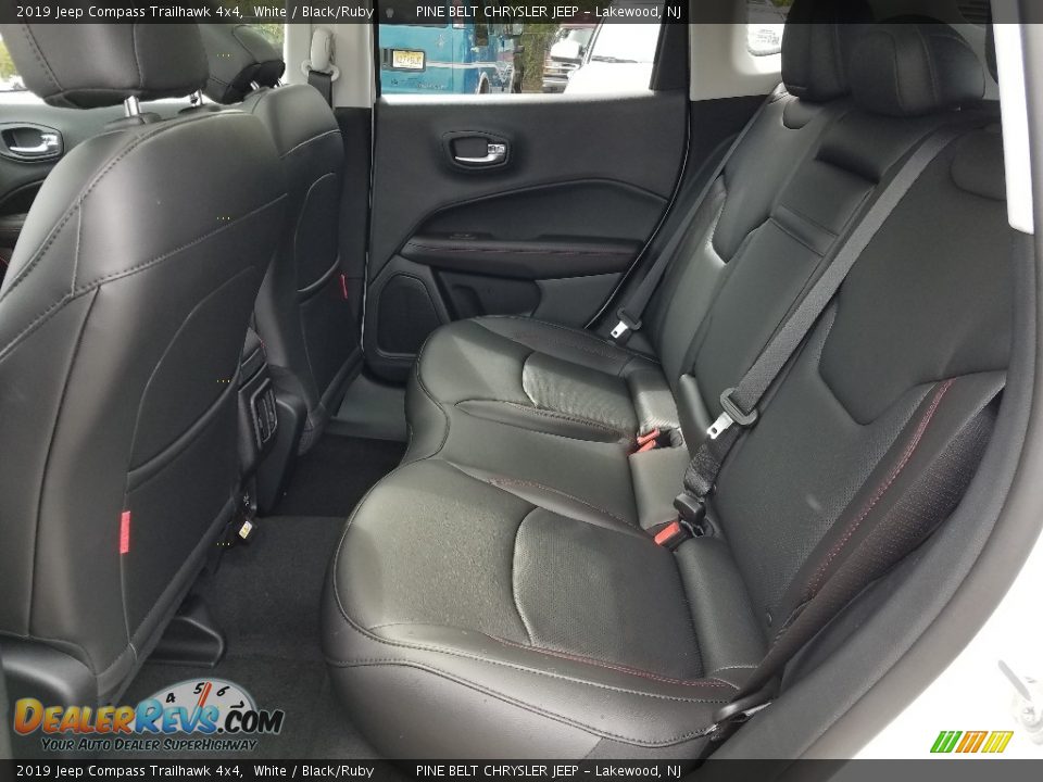 Rear Seat of 2019 Jeep Compass Trailhawk 4x4 Photo #6