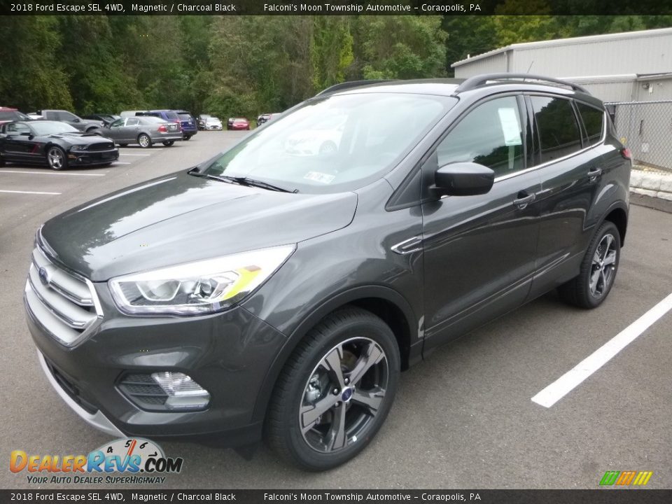 2018 Ford Escape SEL 4WD Magnetic / Charcoal Black Photo #5