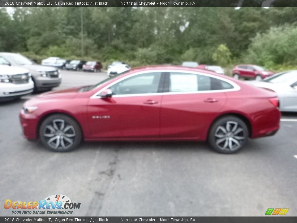 2018 Chevrolet Malibu LT Cajun Red Tintcoat / Jet Black Photo #2