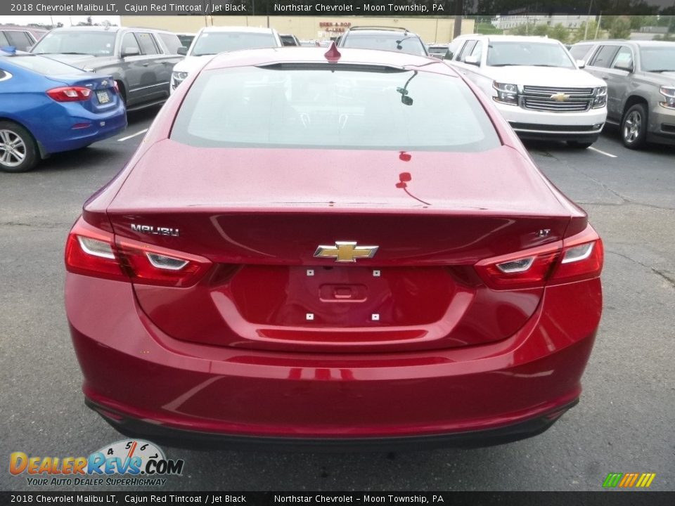 2018 Chevrolet Malibu LT Cajun Red Tintcoat / Jet Black Photo #4