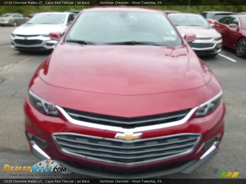 2018 Chevrolet Malibu LT Cajun Red Tintcoat / Jet Black Photo #8