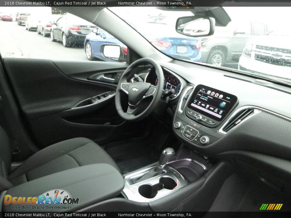2018 Chevrolet Malibu LT Cajun Red Tintcoat / Jet Black Photo #11