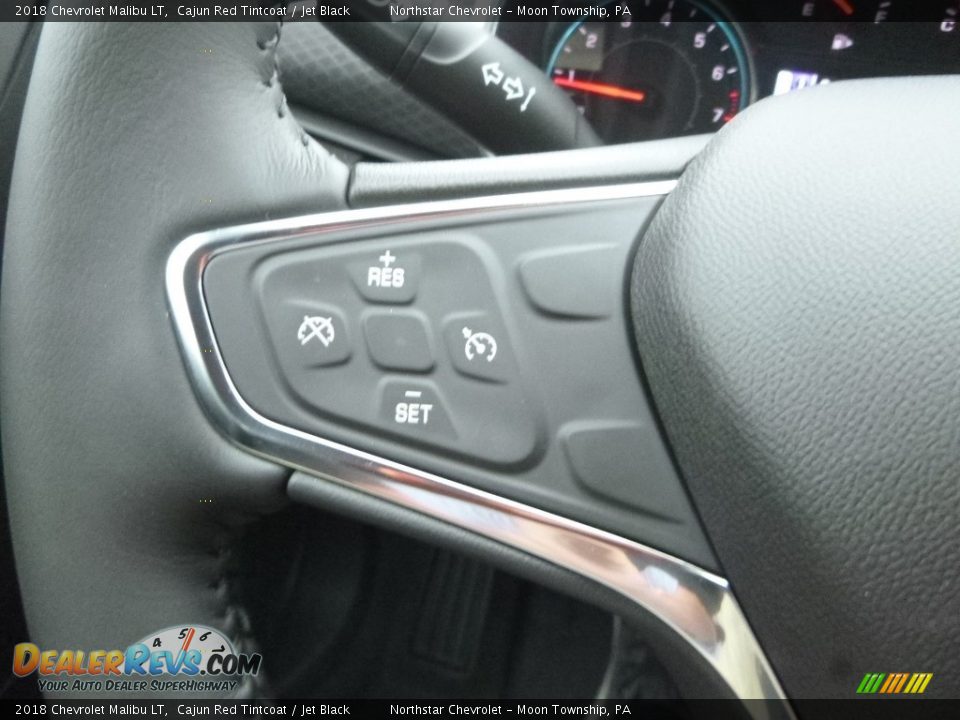 2018 Chevrolet Malibu LT Cajun Red Tintcoat / Jet Black Photo #20