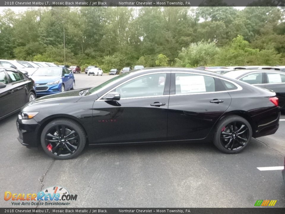 2018 Chevrolet Malibu LT Mosaic Black Metallic / Jet Black Photo #2